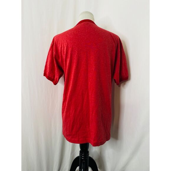 Dr. Pepper Men’s Shirt Red Trau & Loevner 2006 Short Sleeve Crewneck Size Medium - Picture 4 of 9